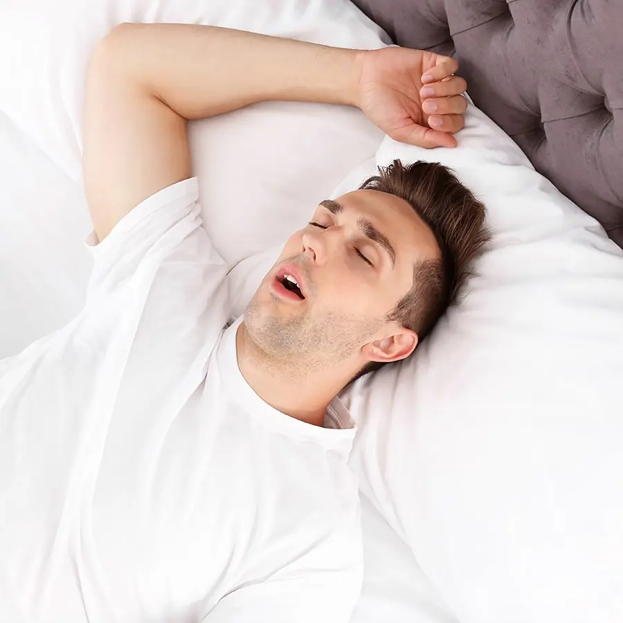 VIVOS treatment can alleviate snoring and other sleep apnea symptoms.