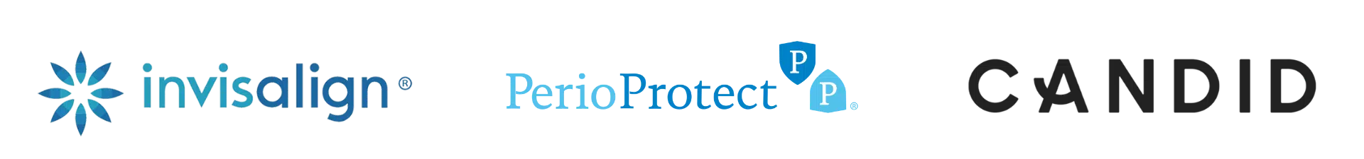 invisalign perioprotect candid logos